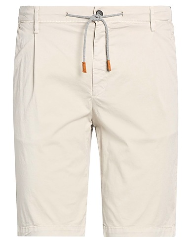 ELEVENTY Shorts & Bermuda Beige 98% Cotton, 2% Elastane