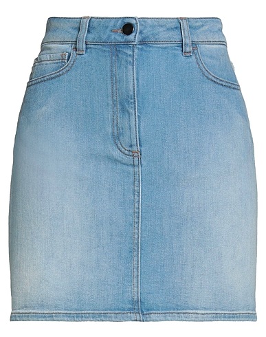 PESERICO Denim skirt EASY Blue 99% Cotton, 1% Elastane