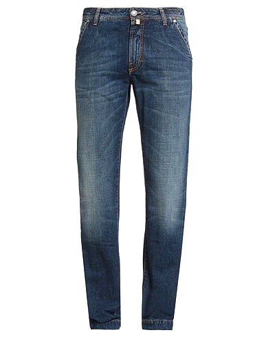 JACOB COHЁN Denim pants Blue 100% Cotton