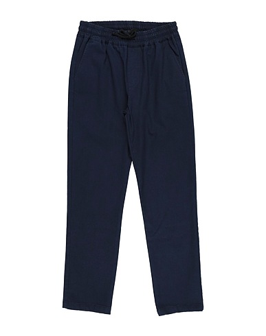 BIKKEMBERGS Denim pants Navy 80% Cotton, 20% Polyester
