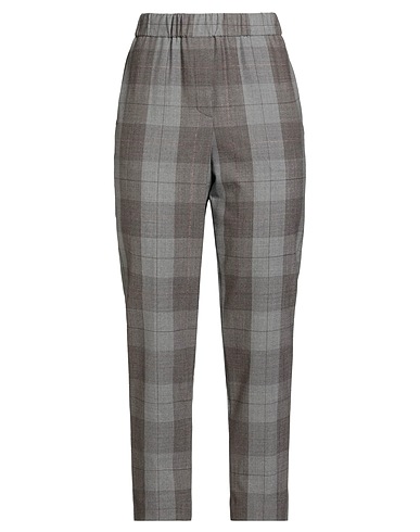 PESERICO Casual trouser Grey 95% Virgin Wool, 4% Elastane, 1% Other Fibres