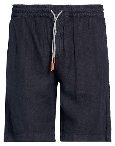 ELEVENTY Shorts & Bermuda PLATINUM Midnight blue 100% Cotton