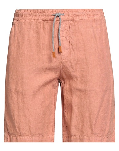 ELEVENTY Shorts & Bermuda PLATINUM Apricot 100% Cotton