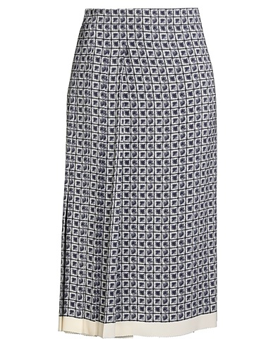 FERRAGAMO Midi skirt Midnight blue 100% Viscose