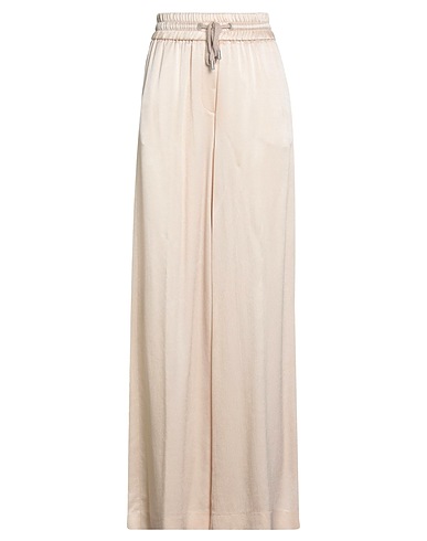 PESERICO Casual trouser Beige 95% Viscose, 5% Wool