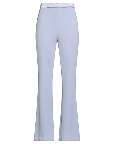 VICOLO Casual trouser Sky blue 95% Polyester, 5% Elastane