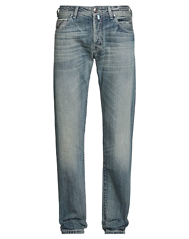 JACOB COHЁN Denim pants Blue 100% Cotton