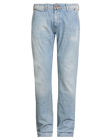 JACOB COHЁN Denim pants PREMIUM Blue 100% Cotton
