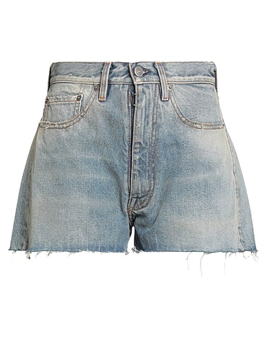 MAISON MARGIELA Denim shorts Blue 100% Cotton