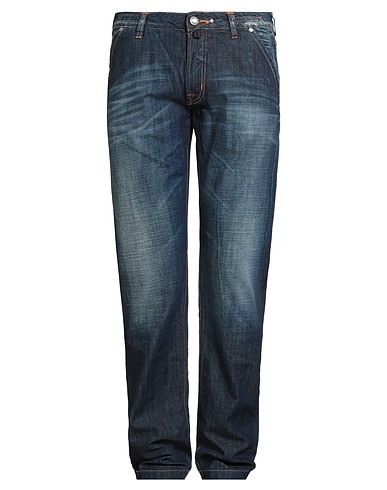 JACOB COHЁN Denim pants Blue 100% Cotton