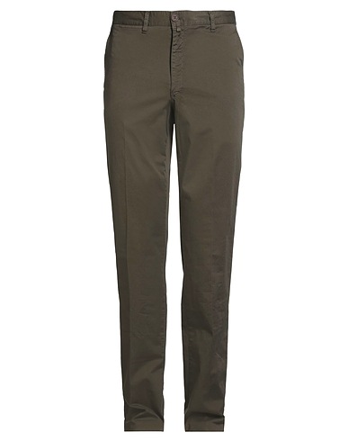 BARBOUR Pantalone Verde militare 98% Cotone, 2% Elastan