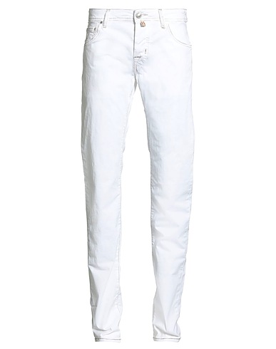 JACOB COHЁN Casual trouser 96% Cotton, 4% Elastane