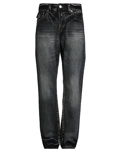 TRUE RELIGION Denim pants Black 79% Cotton, 21% Polyester