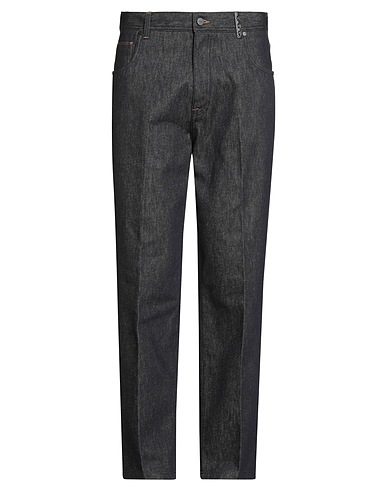 FENDI Denim trousers Black 100% Cotton