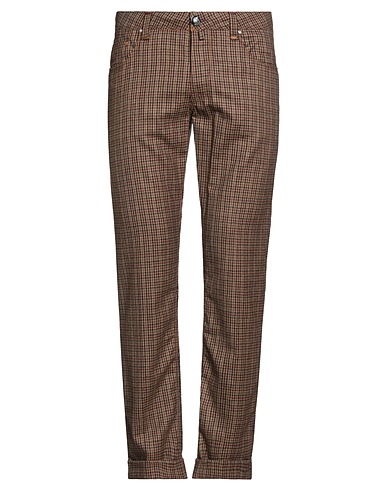 JACOB COHЁN Casual pants Khaki 100% Wool