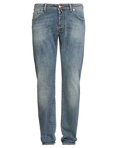 JACOB COHЁN Denim trousers Blue 97% Cotton, 3% Elastane