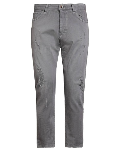 OVER/D Denim pants Grey 100% Cotton