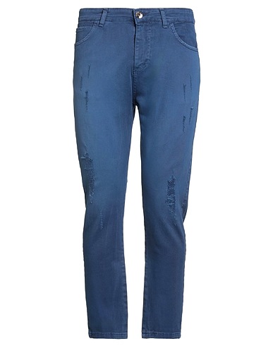 OVER/D Denim pants Navy 100% Cotton