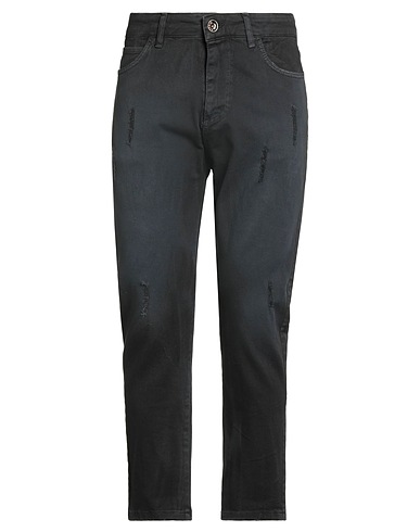 OVER/D Denim pants Black 100% Cotton