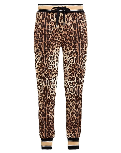 DOLCE&GABBANA Casual pants Beige 96% Cotton, 4% Elastane