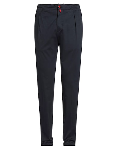 KITON Casual trouser Midnight blue 100% Cotton