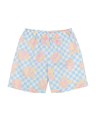 VERSACE YOUNG Σορτς + Βερμουδες Ανοιχτό μπλε 100% Βαμβάκι