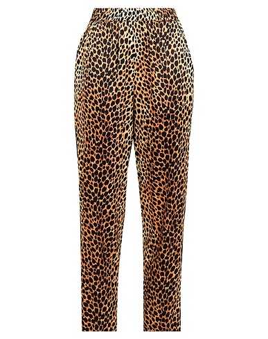 DOLCE&GABBANA Casual trouser Beige 93% Silk, 7% Elastane