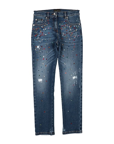 DOLCE&GABBANA Denim trousers Blue 97% Cotton, 3% Elastane