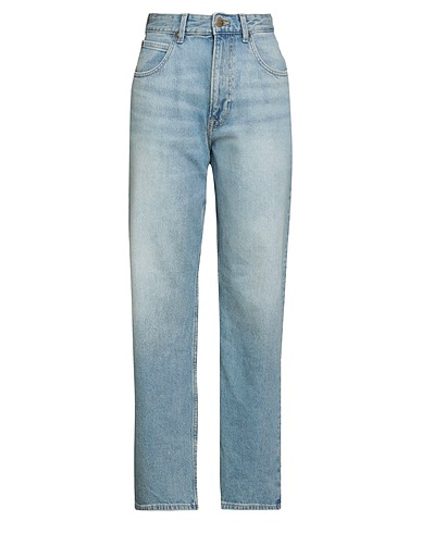 LEE Denim pants Blue 99% Cotton, 1% Elastane