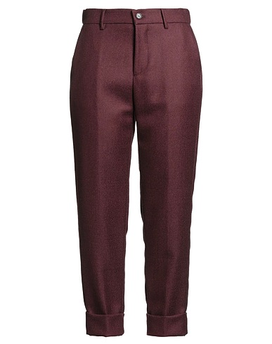 BERWICH Casual trouser Burgundy 100% Virgin Wool