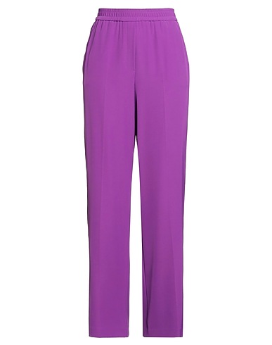 8PM Casual trouser Magenta 96% Polyester, 4% Elastane