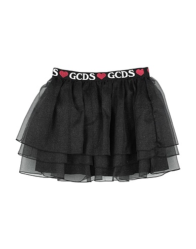 GCDS MINI Skirt Black 100% Polyester