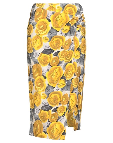 8PM Midi skirt Marigold 85% Rayon, 15% Polyester