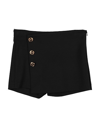 VERSACE YOUNG Shorts & Bermudas Schwarz 65% Viskose, 30% Polyamid, 5% Elastan