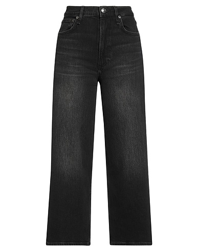 RAG & BONE Denim pants Black 99% Cotton, 1% Elastane