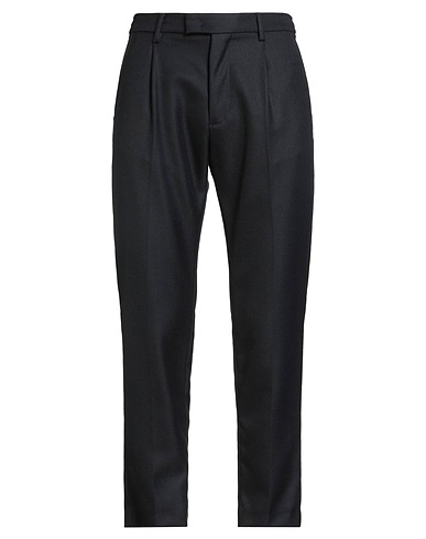 JOHNNY LAMBS Casual pants BLU NOTTE 70% Polyester, 30% Wool