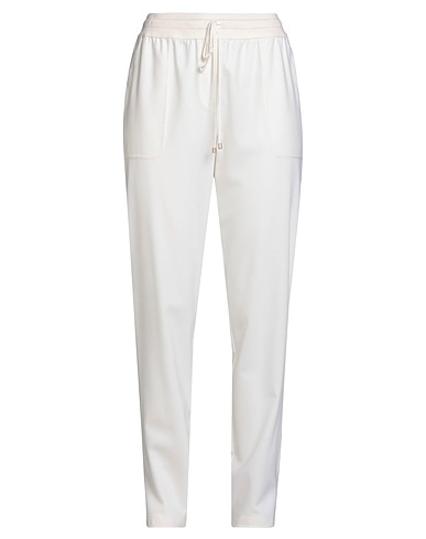 LORENA ANTONIAZZI Pantalón Marfil 72% Lana Virgen, 15% Poliamida, 7% Elastán, 5% Viscosa, 1% Poliéster