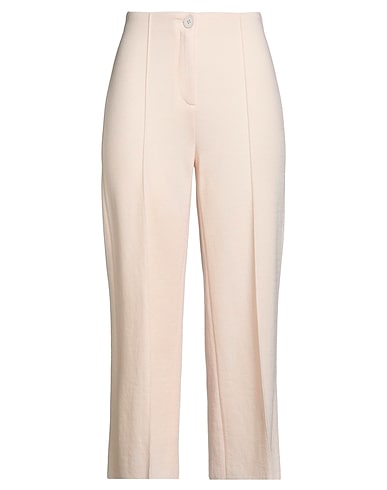 MARC CAIN Casual pants Cream 100% Virgin Wool