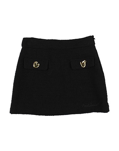 MOSCHINO KID Skirt Black 80% Wool, 20% Polyester