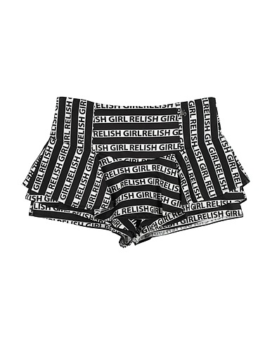 RELISH Shorts & Bermuda GIRL Black 95% Polyester, 5% Elastane