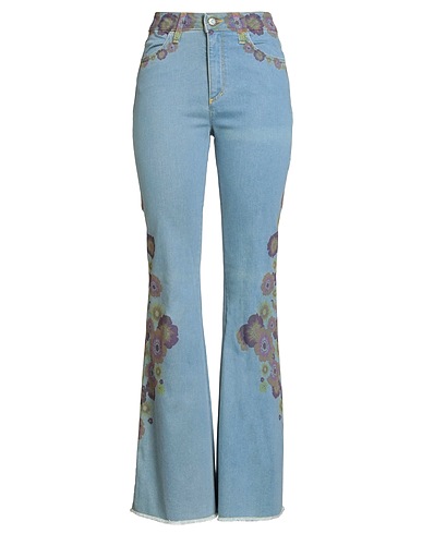 SHAFT Pantaloni jeans Blu 97% Cotone, 3% Elastan