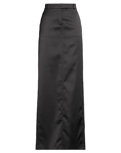 GIUSEPPE DI MORABITO Maxi Skirts Black 97% Polyester, 3% Elastane