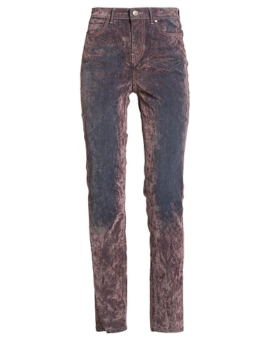 GUESS Denim pants Purple 69% Cotton, 29% Viscose, 2% Elastane