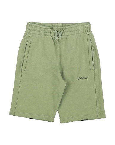 OFF-WHITE™ KIDS Shorts & Bermuda Sage green 100% Cotton