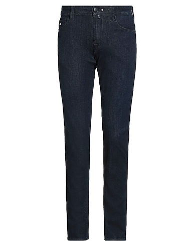 TRAMAROSSA Denim pants Blue 90% Cotton, 6% T-400® fiber, 4% Elastane