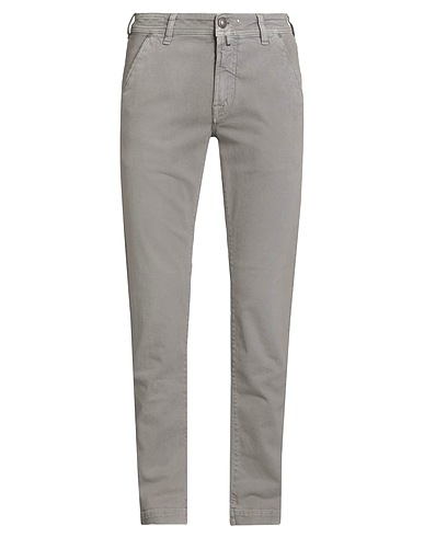 JACOB COHЁN Denim trousers Grey 97% Cotton, 3% Elastane