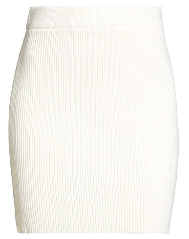 HAVEONE Minirock Cremeweiß 50% Viskose, 27% Polyester, 23% Polyamid