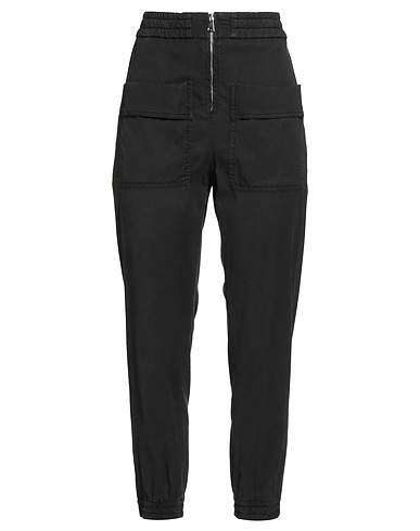 DONDUP Casual trouser Black 64% Lyocell, 34% Cotton, 2% Elastane