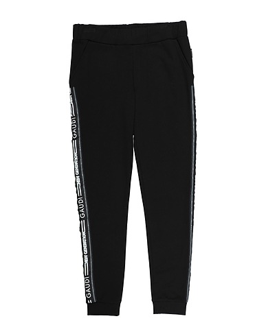 GAUDÌ Casual pants Black 100% Cotton