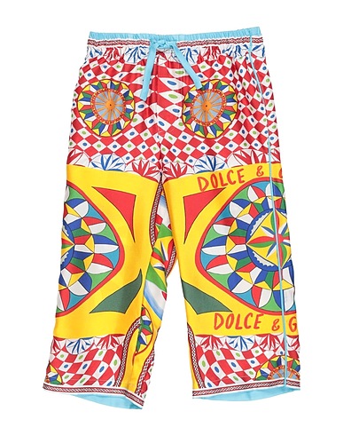 DOLCE&GABBANA Casual trouser Red 100% Silk